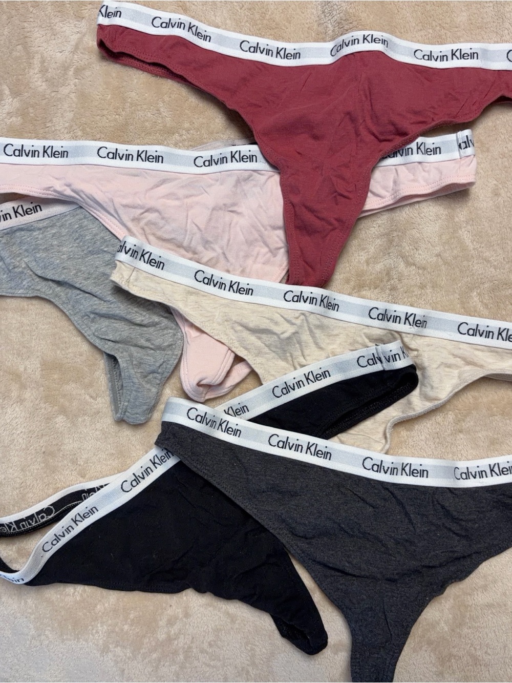 Calvin Klein Cotton Thong Pack